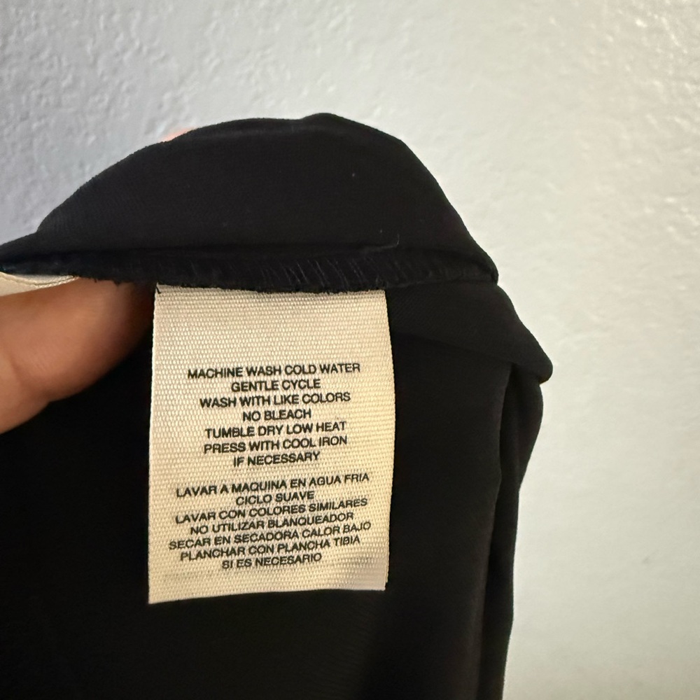 RACHEL Rachel Roy Black Short Sleeve Dress New #11 - Picture 6 of 9